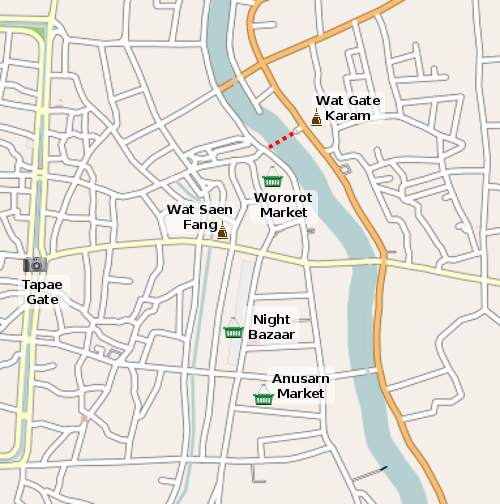 Ping River Map