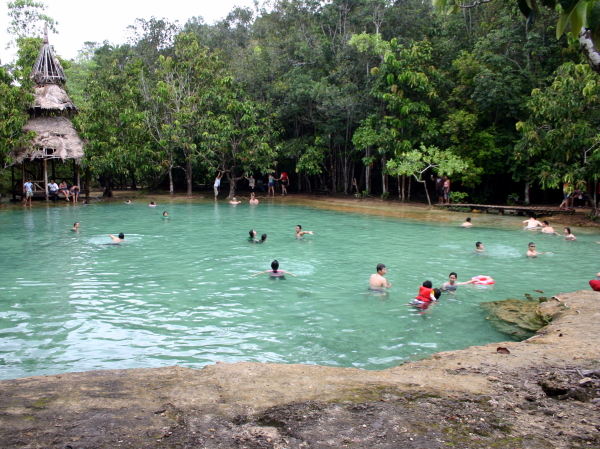 The emerald pond in Krabi Province