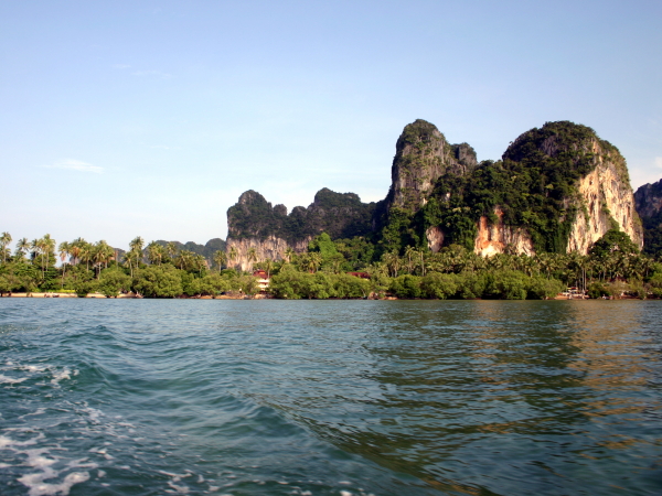 The fantastic scenery of Railay in Krabi Province