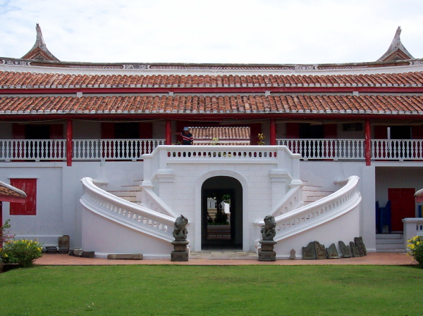 The former governor's residence, now the national museum, in Songkhla